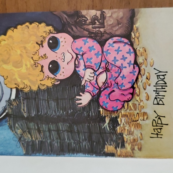 Unused Vintage 1972 "Howard Hughes" Birthday Card (GiGi Cards GALLANT) w/Envelop - Picture 6 of 11